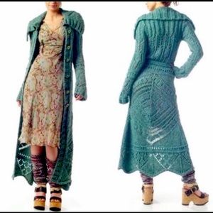 Free People Budapest Dream maxi knitted sweater